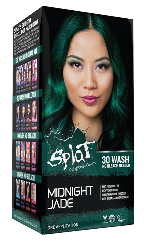 splat hair color for brunettes|More.